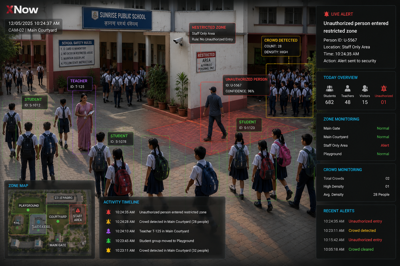 Intelligence Across the School Environment